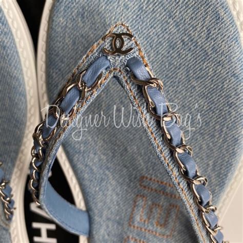 chanel denim sandal|chanel velcro sandals 2020 price.